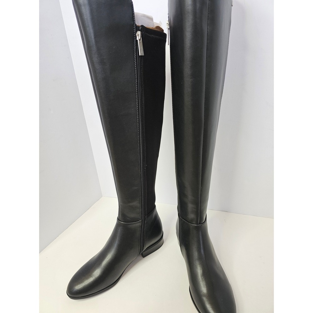 MICHAEL Michael Kors Bromley Flat Boots Black Size 5.5 NWT - Picture 5 of 8